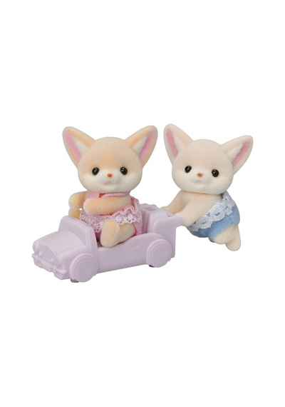 Sylvanian Families Çöl Tilkisi İkizler Açık Ahşap