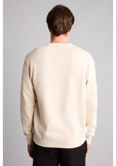 Defacto Pamuklu Regular Fit Basic Sweatshirt E8339ax26auer37 Ekru-er37