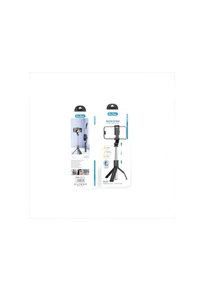 Go Des Gd-st68 360 Derece Dönebilen Portatif Tripod Ve Selfie Çubuğu Siyah