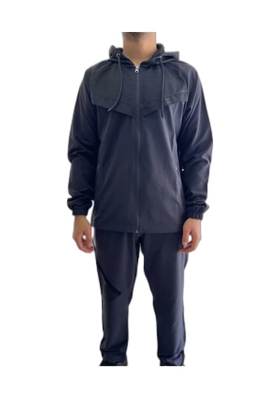 Joma Sweat Kapşonlu Full Zıp Mıcro Style M Sweatshirt Füme Siyah