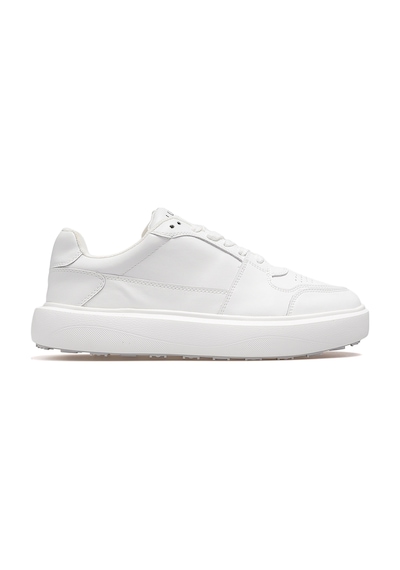 Lufian Lufıan Mateas Erkek Deri Sneaker Günlük Ayakkabı 25k 112230251 Beyaz Beyaz