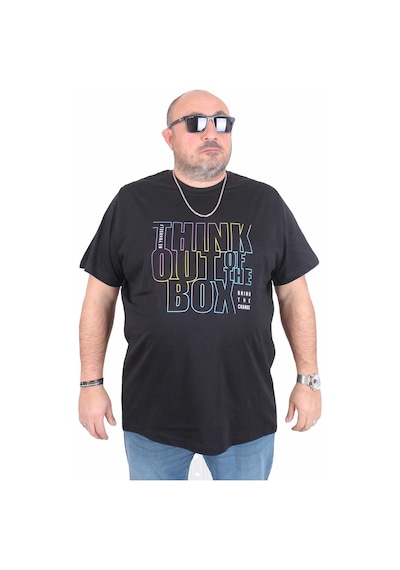 Moc Grande Mocgrande Erkek Büyük Beden Sıfır Yaka Tişört Think Out Box 25163 Sıyah Siyah Moc Grande Mocgrande Erkek Büyük Beden Sıfır Yaka Tişört Think Out Box 25163 Sıyah Siyah