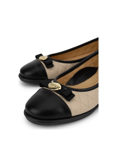 Relax Anatomic Tnc Luxury Kadın Hakiki Deri Black/noce Comfort Ayakkabı 611 Et1659 Bn Ayk Sk26-27 Black/noce Siyah - Gri