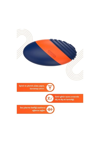 Joyser Active Rugby Köpek Oyuncağı Jys-7069
