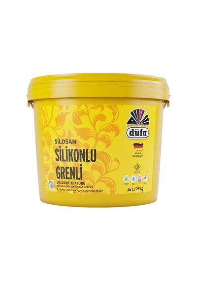 25 Kg Silikonlu Grenli Beyaz Dış Cephe Boyası İle Koruma Sağlayın 0.3