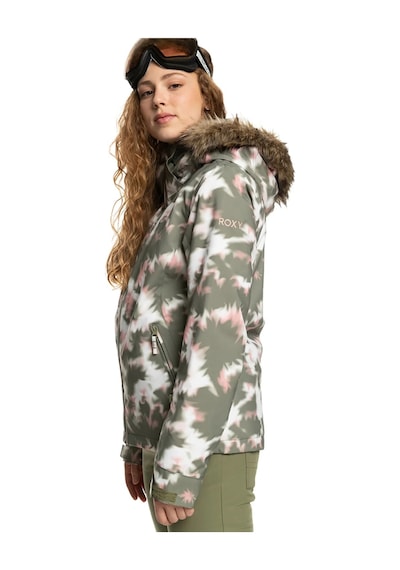 Quiksilver Çok Renkli Kadın Kapüşonlu Kayak Montu Erjtj03361jet Skı Jk Çok Renkli Çok Renkli