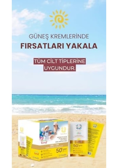 Güneş Kremi 50 Spf Kids 50 Adet 72514083