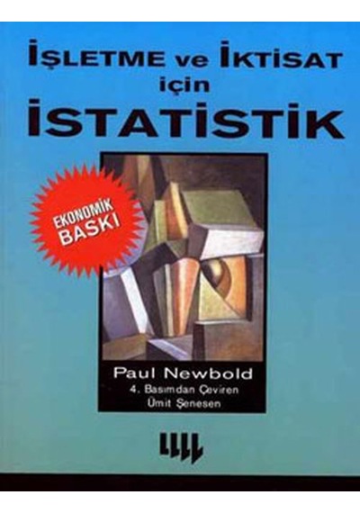 Işletme ve Iktisat Için Istatistik-Ekonomik Baskı