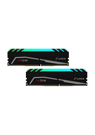 Redlıne Lumina - Ddr4 Rgb Oyun Dram - 16gb 2x8gb Udımm Bellek Kiti - 3200mhz Pc4-25600 Cl-16-288-pin 1.35v Masaüst