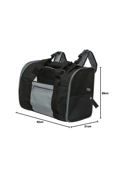 Tr Pet Taşıma Çantası 44x30x21 Cm Siyah