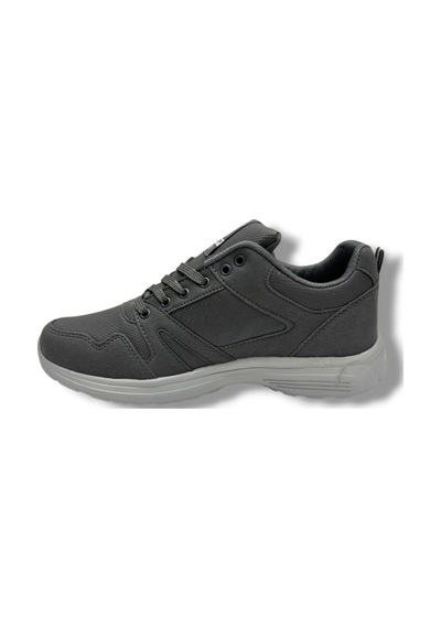 Xstep 020-26 Cilt Deri Anatomik Erkek Sneaker Füme Buz Füme