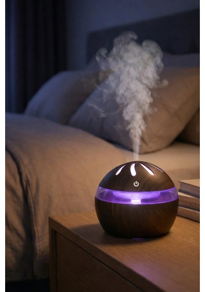 Exenar - Koyu Kahverengi - Ahşap Tasarımlı Aroma Koku Difüzörü Mini Hava Nemlendirici Buhar Makinesi 300ml Led Işık Buhurdanlık Dekoratif k Koyu Kahverengi Exenar - Koyu Kahverengi - Ahşap Tasarımlı Aroma Koku Difüzörü Mini Hava Nemlendirici Buhar Makinesi 300ml Led Işık Buhurdanlık Dekoratif k Koyu Kahverengi