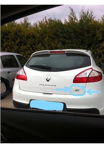 Renault Megane 3 Fluence Clıo Iv Bagaj Dcı Yazısı 908894256r