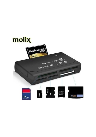 Deste Elektronik Usb Hub Micro SD CF TF Çoklu Kart Okuyucu