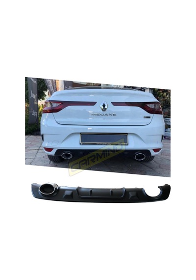 Renault Megane 4 Sedan Siyah Difüzör 2016-