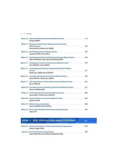 Klinisyenler İçin Fitoterapi