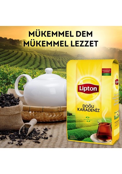 Lipton Doğu Karadeniz Dökme Çay 1000 Gr X 4 Adet