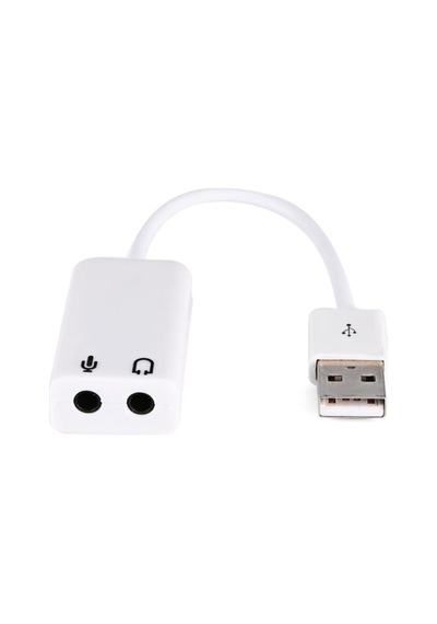Harici Kablolu 7.1 Usb Ses Kartı 3.5Mm Mikrofon Çevirici Dönüştü