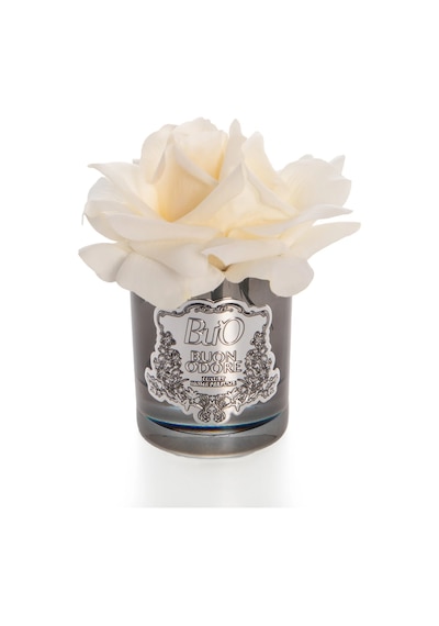 Füme Cam Silver Tek Gül Luxury Home Perfume Pudra