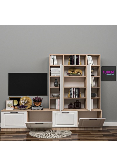 Nostalji Membran Tv Ünitesi Mdf Antrasit Nostalji Membran Tv Ünitesi Mdf Antrasit