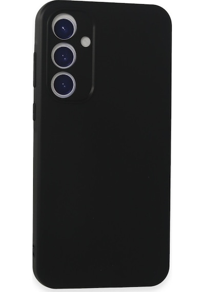 Samsung Galaxy Uyumlu - A35 5g Kılıf First Silikon - Siyah