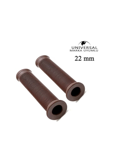 Chopper Cafe Racer Universal 22 Mm Slikon Elcik Seti Kahve