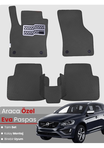 Volvo Xc60 2017-2020 Uyumlu Eva Paspas Tam Set Oto Paspas,araca Özel,tam Koruma,kolay Temizlik 107