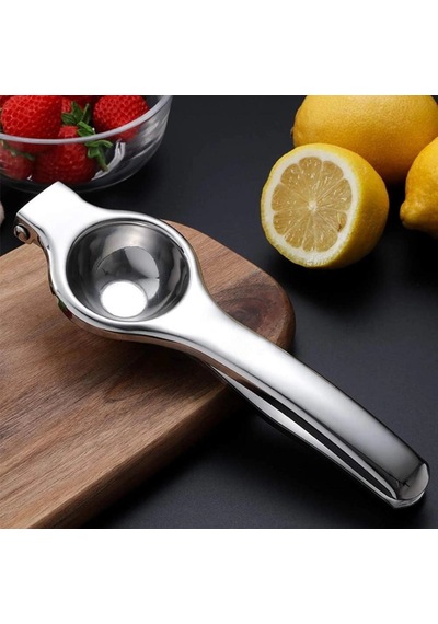 Paslanmaz Çelik Limon Sıkacağı Gri