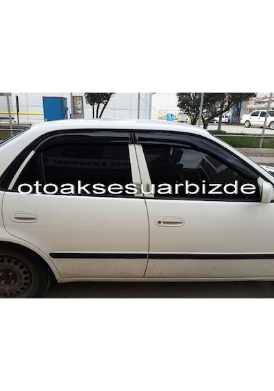 Toyota Corolla Uyumlu Mügen Cam Rüzgarlığı 1999-2001 Arası 4Lü Set Ithal N11.36692