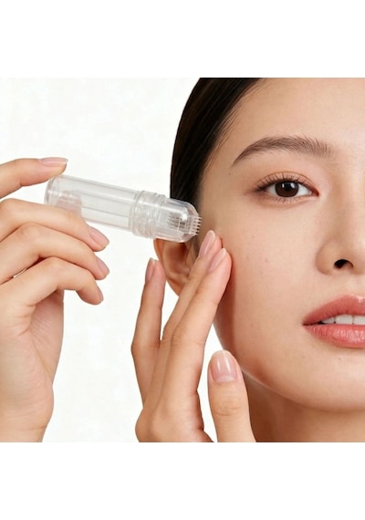 Makyaj Çantası Mikro İğne 64 Lü Cilt Bakım Serumu Yüz Ve Boyun İçin Anti-aging, Gözenek Sıkılaştırıcı Serum