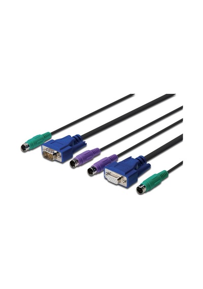 Digitus Ds 19122 3 Mt Ps/2 Vga Klavye Mouse Kvm Swıtch Kablosu