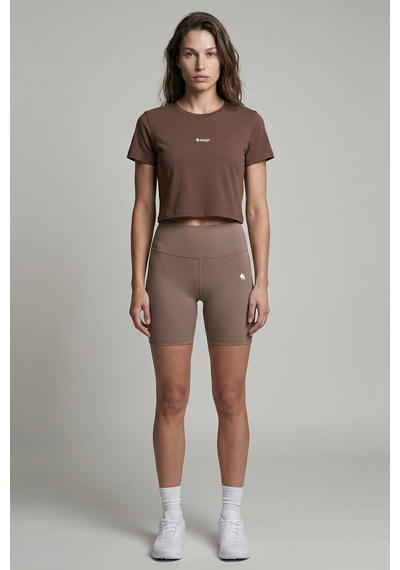 Woneagle Waneagle Kadın Kahverengi Bisiklet Yaka Logolu Sportif Crop Tişört Kahverengi Kahverengi Woneagle Waneagle Kadın Kahverengi Bisiklet Yaka Logolu Sportif Crop Tişört Kahverengi Kahverengi
