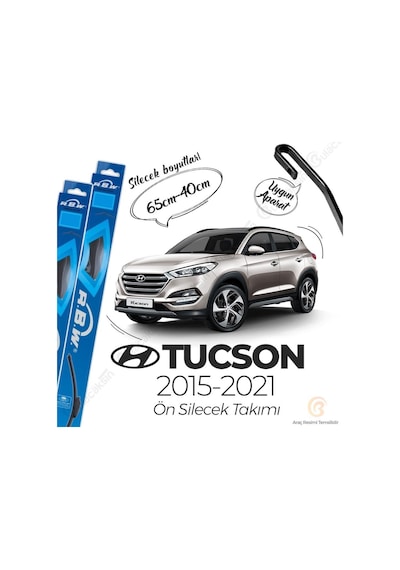 Hyundai Tucson Muz Silecek Takımı (2015-2021) RBW