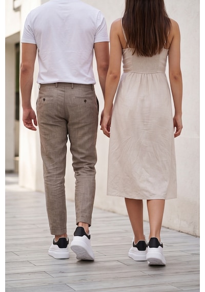 Liaquenn - Rahat Ve Hafif Yüksek Tabanlı Yürüyüş Günlük Spor Giy Çık Unisex Beyaz-siyah Sneaker ... Beyaz Siyah