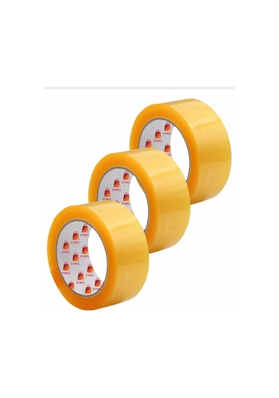 45 Mm X 100 Metre Hotmelt Koli Bandı 1. Kalite Şeffaf Renkli, Güçlü Yapışkan, Kağıda Kartona Yapışır 6 Diğer