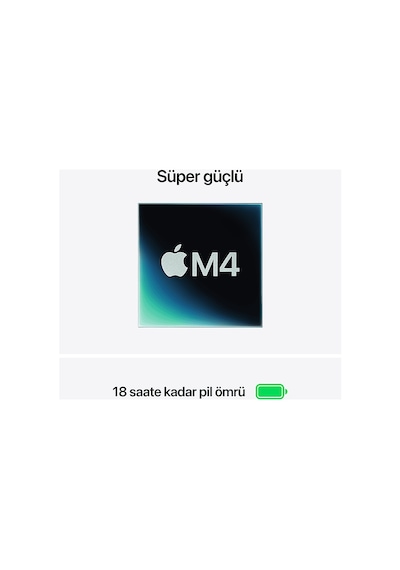 Apple MacBook Air MW0W3TU/A M4 16 GB 256 GB SSD 13.6" macOS Dizüstü Bilgisayar
