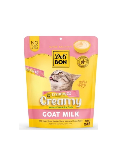 Delibon Creamy Ödül Maması Keçi Sütlü 15gr 32li Paket