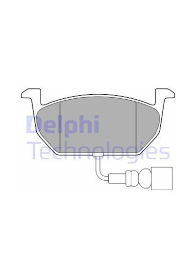 DELPHI LP3146 On Fren Balatasi-Kablolu- (Vw Golf 13-  Audi A3 13-16  Seat Leon 13-) 5Q0698151C (WA316441)
