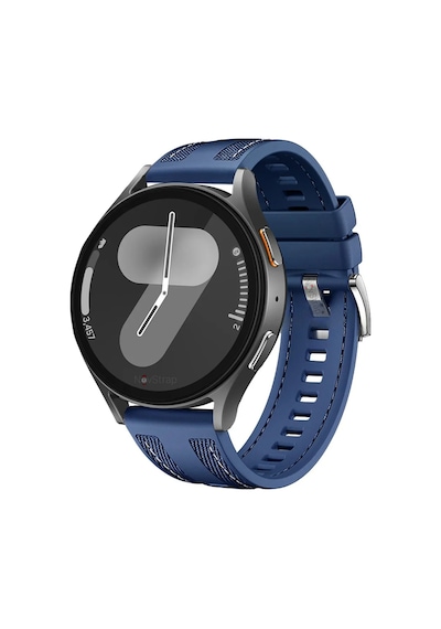 Novstrap Samsung Galaxy Watch 7 Fe 4 5 6 Classic 40 42 43 44 45 46 47 Mm İle Uyumlu Kordon 20mm Hybrid Dikişli