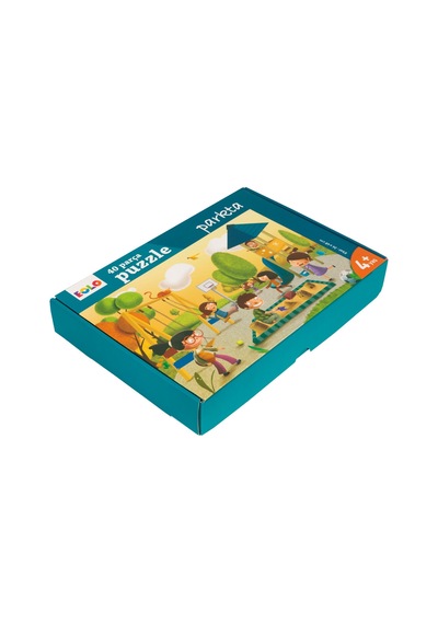 40 Parça Yer Puzzleparkta