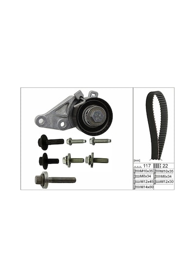 İna Ford Focus C-max 1.6 Benzin Triger Seti 2003-2007