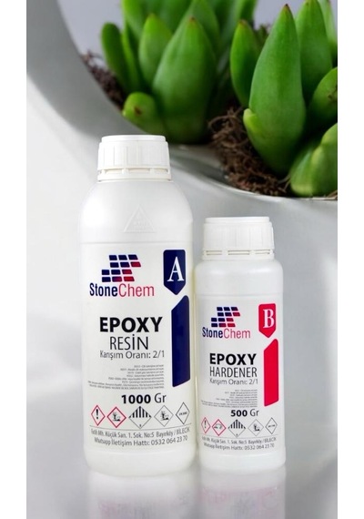 Ultra Şeffaf Hobi Epoksi Seti 1,5 Kg Ekstra Parlak Hobi Sanat Tep