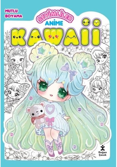 Sevimliler Anime Kawaii - Mutlu Boyama 2- Doğan Çocuk