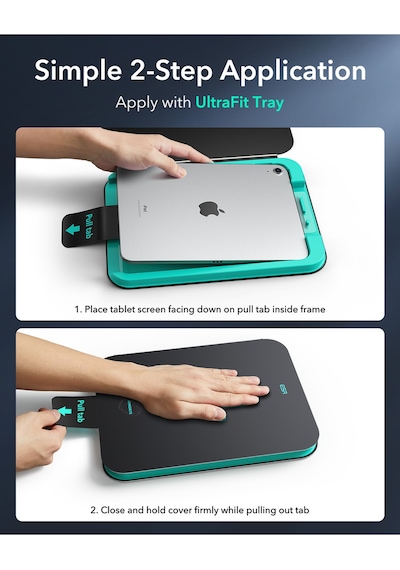 iPad Uyumlu  Air 11 M2-m3 2025 Ultrafit Armorite Ekran Koruyucu 2 Adet