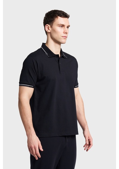 Lescon Erkek Kısa Kol Polo Yaka T-shirt 26y-1132 Siyah