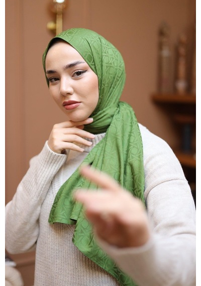 Silk Home Deluxe Şal - Çam Yeşili - Çam Yeşili