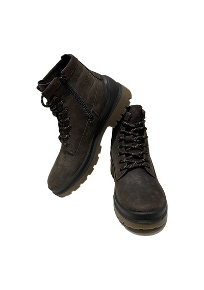 Bot Erkek Diğer 18401 30j Jacalu Comford Injedted Mid Dark Brown Kahverengi
