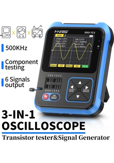 Fnırsı Dso Tc3 Dijital Osiloskop Transistör Test Cihazı Fonksiyon Sinyal Dso-tc3 Standard