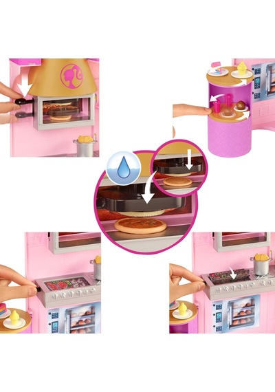 Barbie'Nin Muhteşem Restorantı Oyun Seti