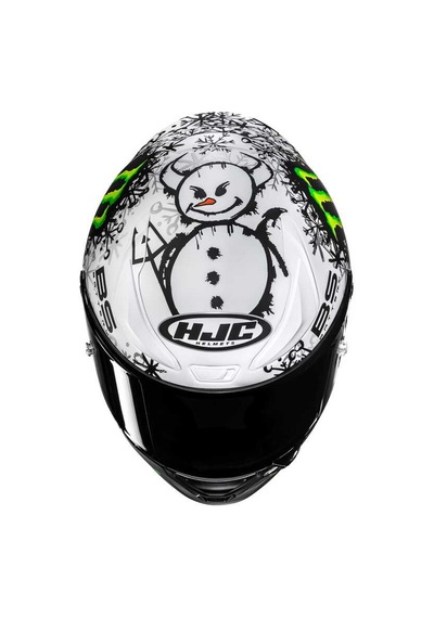 Hjc Rpha1 V2 Kask Carbon Snow Dıablo Mc10sf Çok Renkli